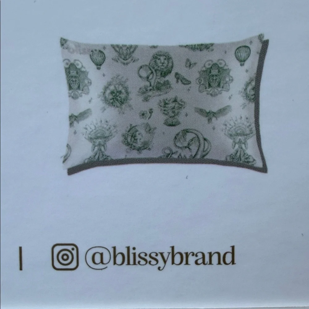 Blissy Green Pillowcase